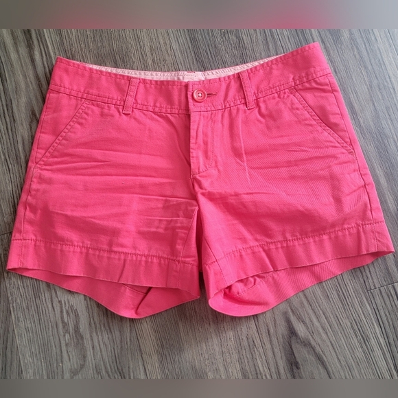 Lilly Pulitzer Pants - Lilly Pulitzer Pink Bermuda Shorts Cotton Blend